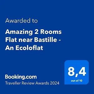 Amazing 2 Flat Near Bastille - An Ecoloflat Apartment